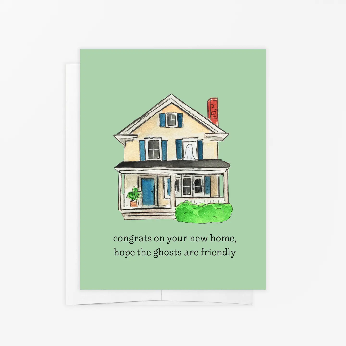 Photograph of product: FRIENDLY GHOSTS | CONGRATS CARD