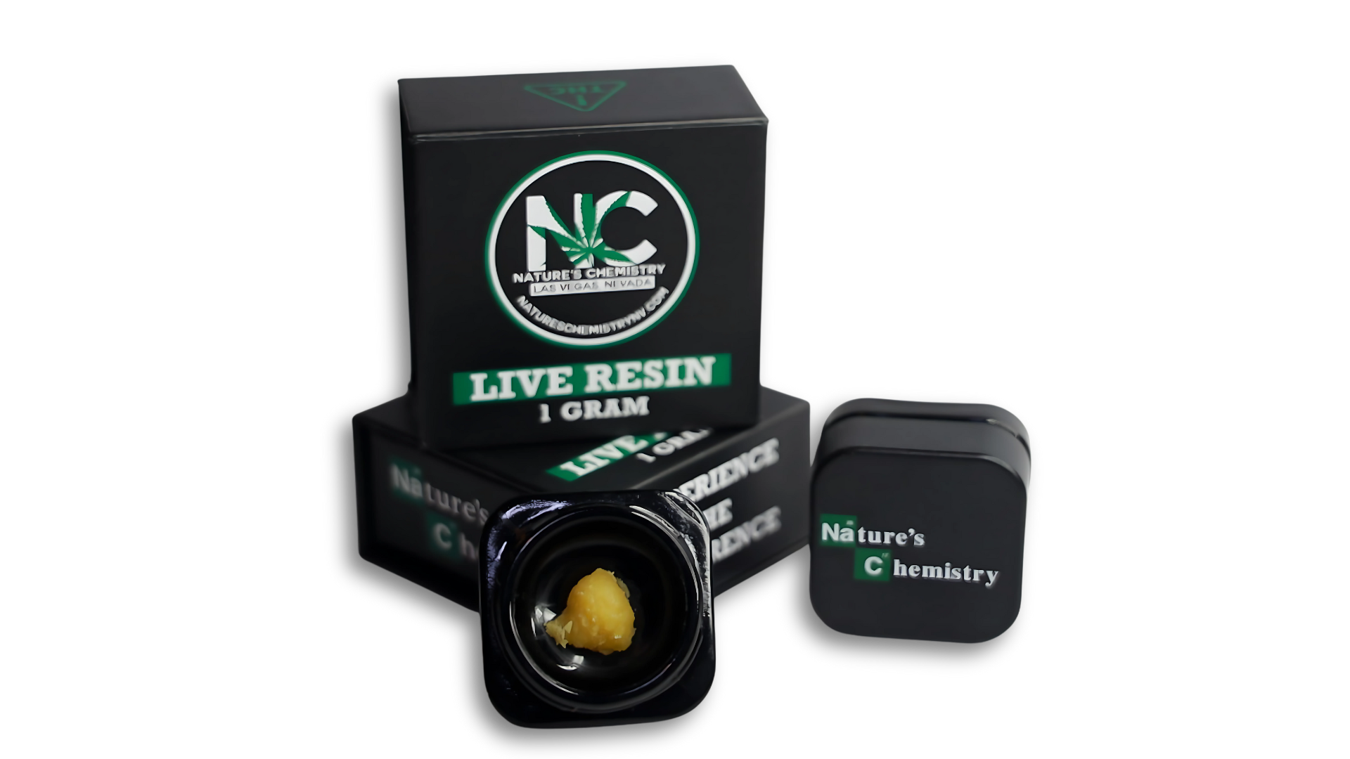 Photograph of product: Nature's Chemistry Live Resin Purple Gas Badder 1g