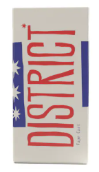 Photograph of product: District Oui'd: Peach Rings 0.5G Cartridge