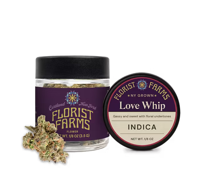Photograph of product: FLORIST FARMS | LOVEWHIP | 3.5 GRAMS FLOWER - 3.5g
