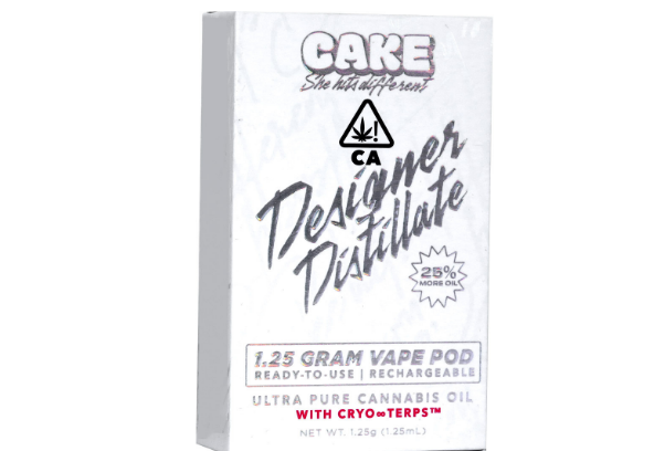 Photograph of product: CAKE - DISPOSABLE (DISTILLATE) - - Oui'd - PINK GUAVA