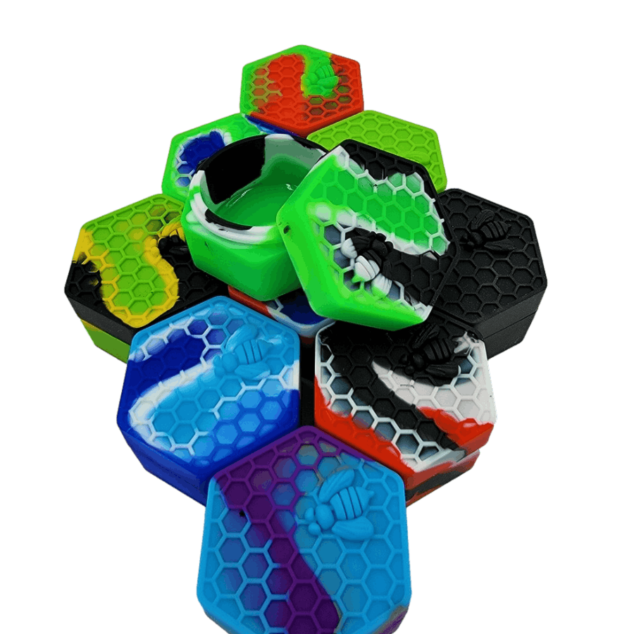 Photograph of product: Honeycomb Hive Wax Container