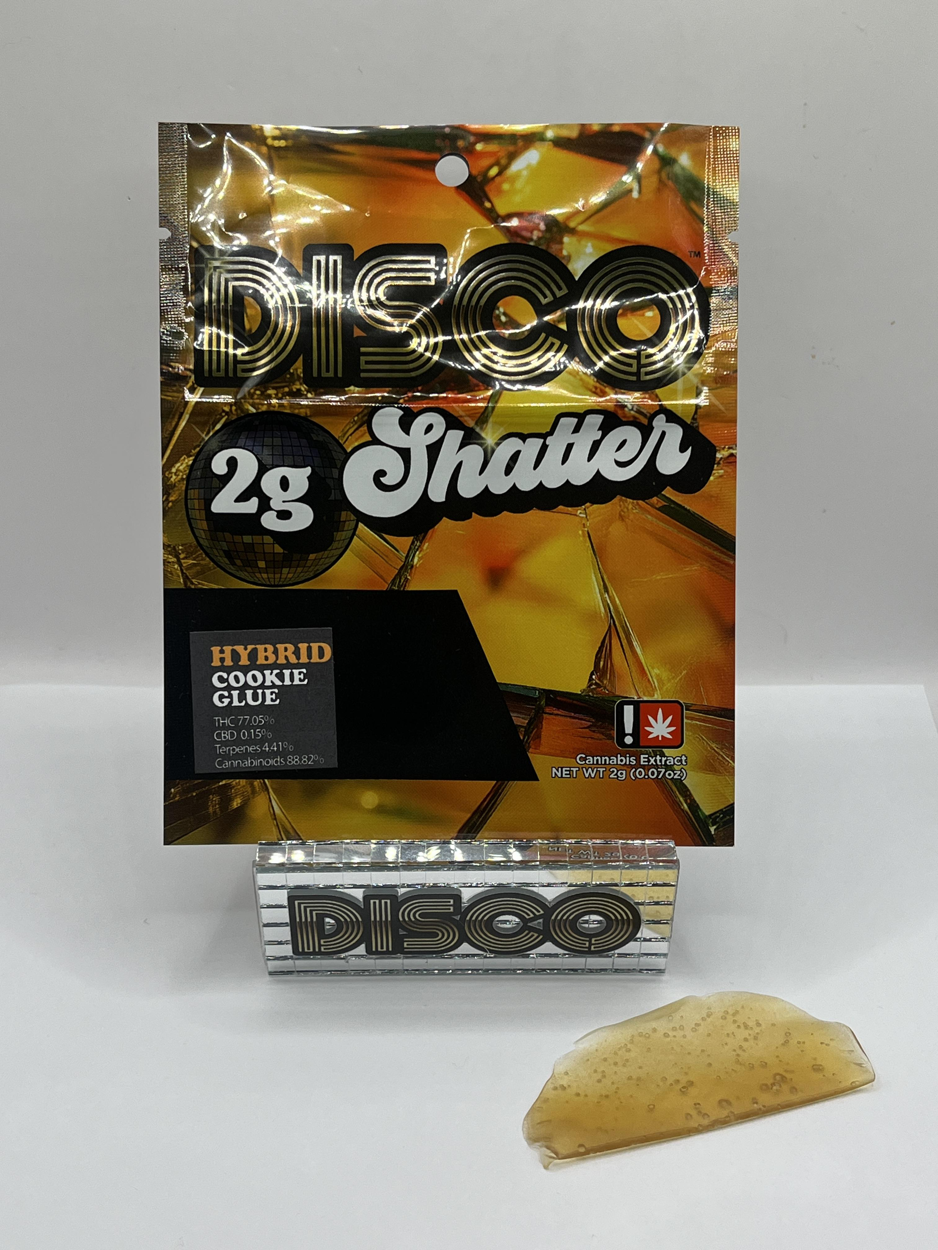 Photograph of product: Disco Dabs Shatter - Cookie Glue