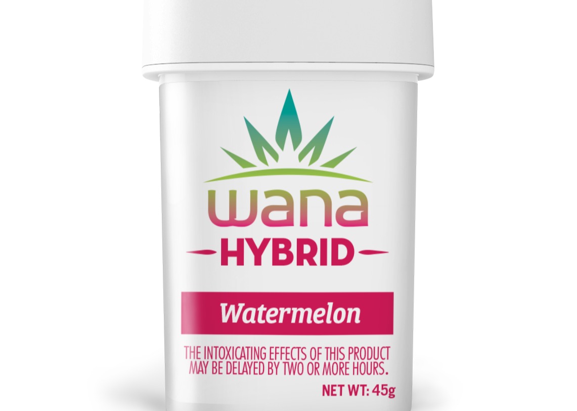 Photograph of product: Wana - Watermelon Hybrid - 10pk/100mg