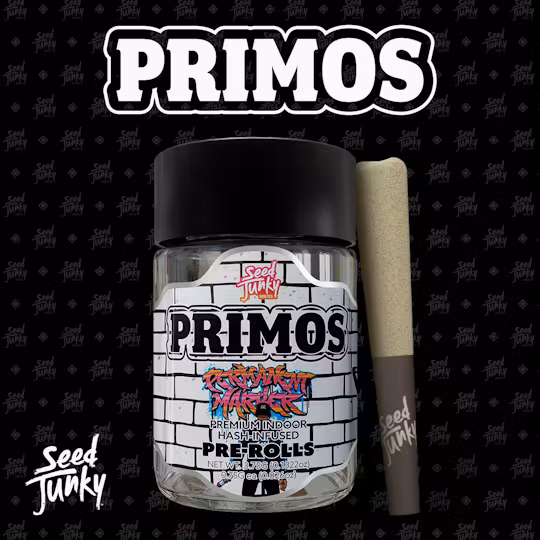 Photograph of product: Seed Junky- Magic Marker Primos au chocolat Infused Prerolls (0.6x5)