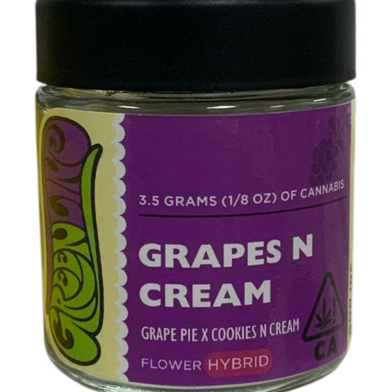 Photograph of product: Greenline - Grapes N Cream 3.5g Flower - 