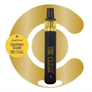 Photograph of product: The Clear - Golden Goat - 0.5 g Disposable