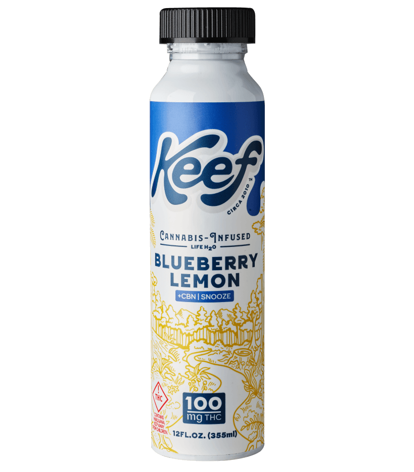 Photograph of product: Keef Cola - Blueberry Lemonade Keef Life H20