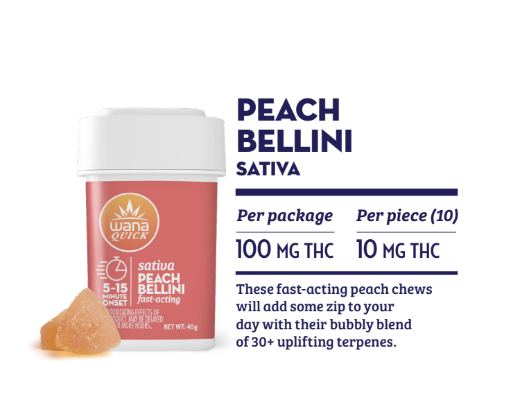 Photograph of product: Quick Peach Bellini 10pk-S