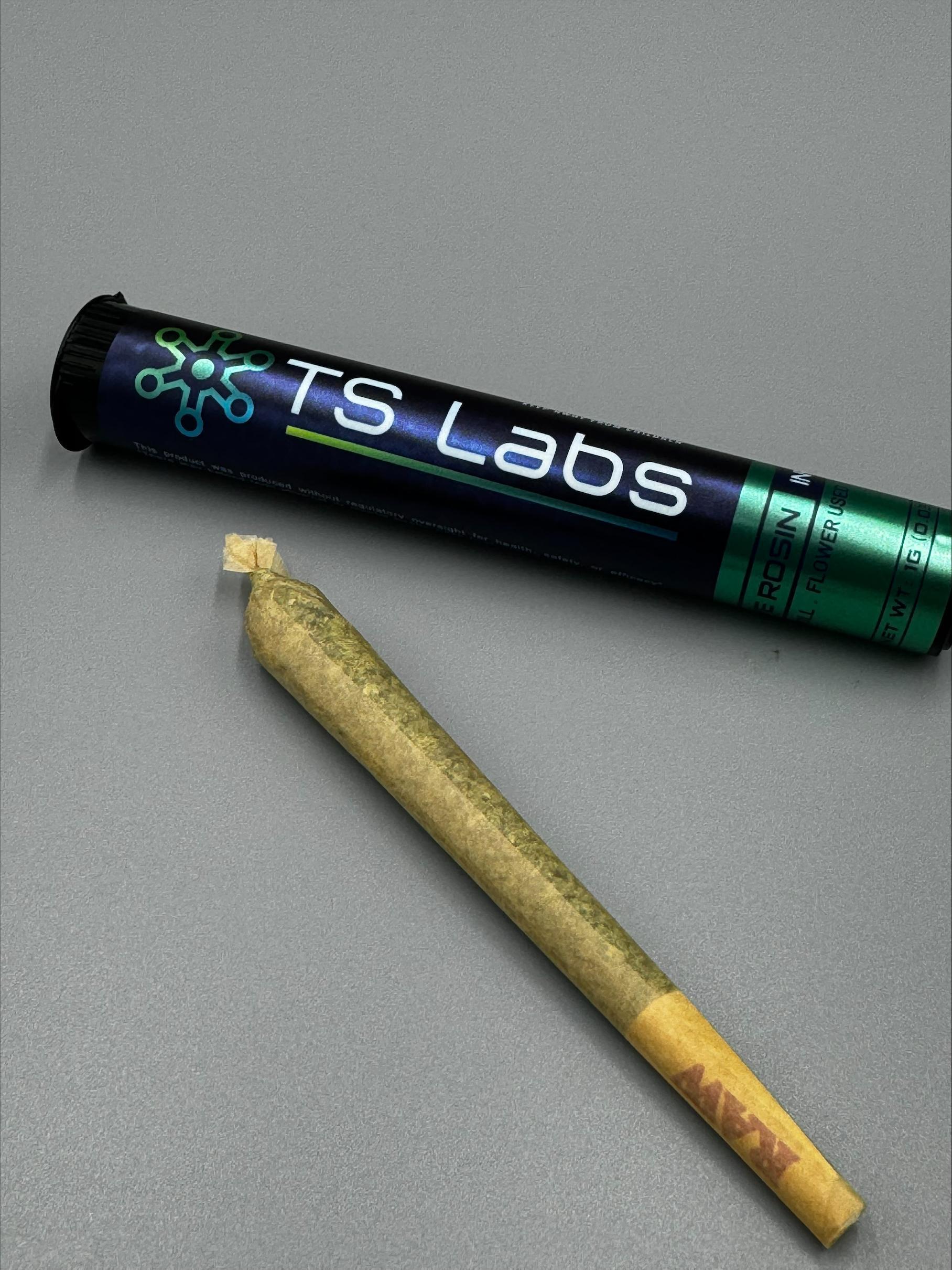 Photograph of product: Rosin Infused Joint - - Zealousy (TS Labs)