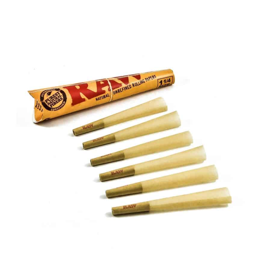 Photograph of product: RAW Cones 1 1/4 6pk