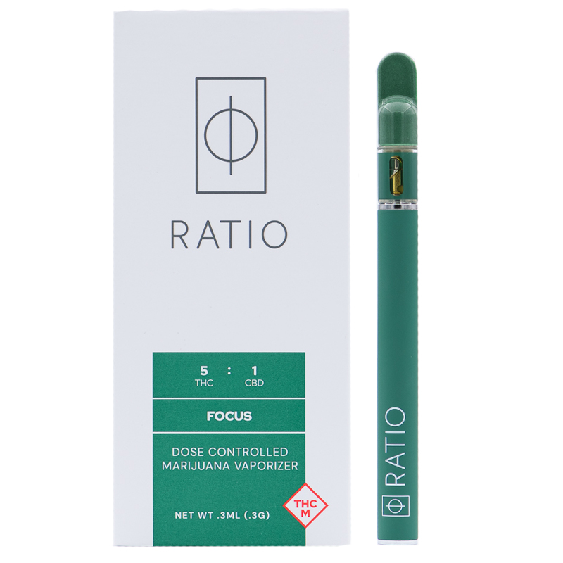 Photograph of product: Focus 5:1 TH-oui/CBD | Disposable