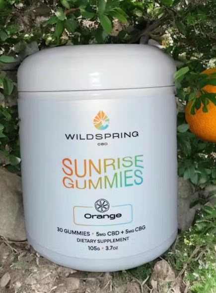 Photograph of product: BAN Sunrise CBD Gummies
