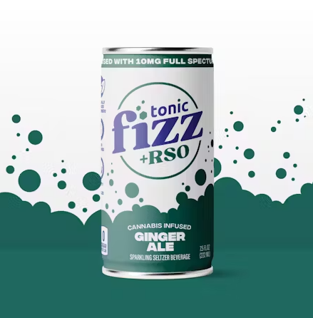 Photograph of product: Ginger Ale +RSO (TH-oui) | 10mg