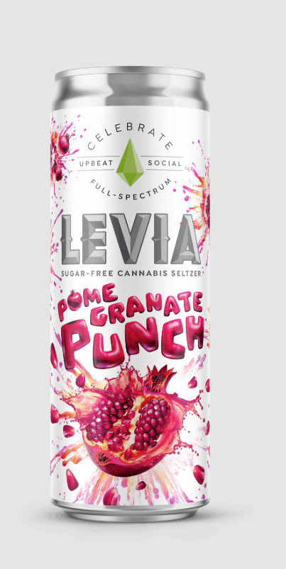 Photograph of product: Pomegranate Punch Seltzer (5mg)