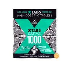 Photograph of product: Oui'd XTABS 1000MG 20 PACK TABLETS