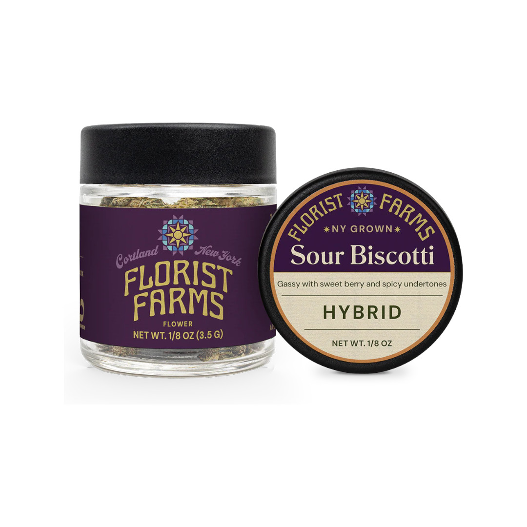 Photograph of product: Florist Farms Sour Biscotti - 3.5g