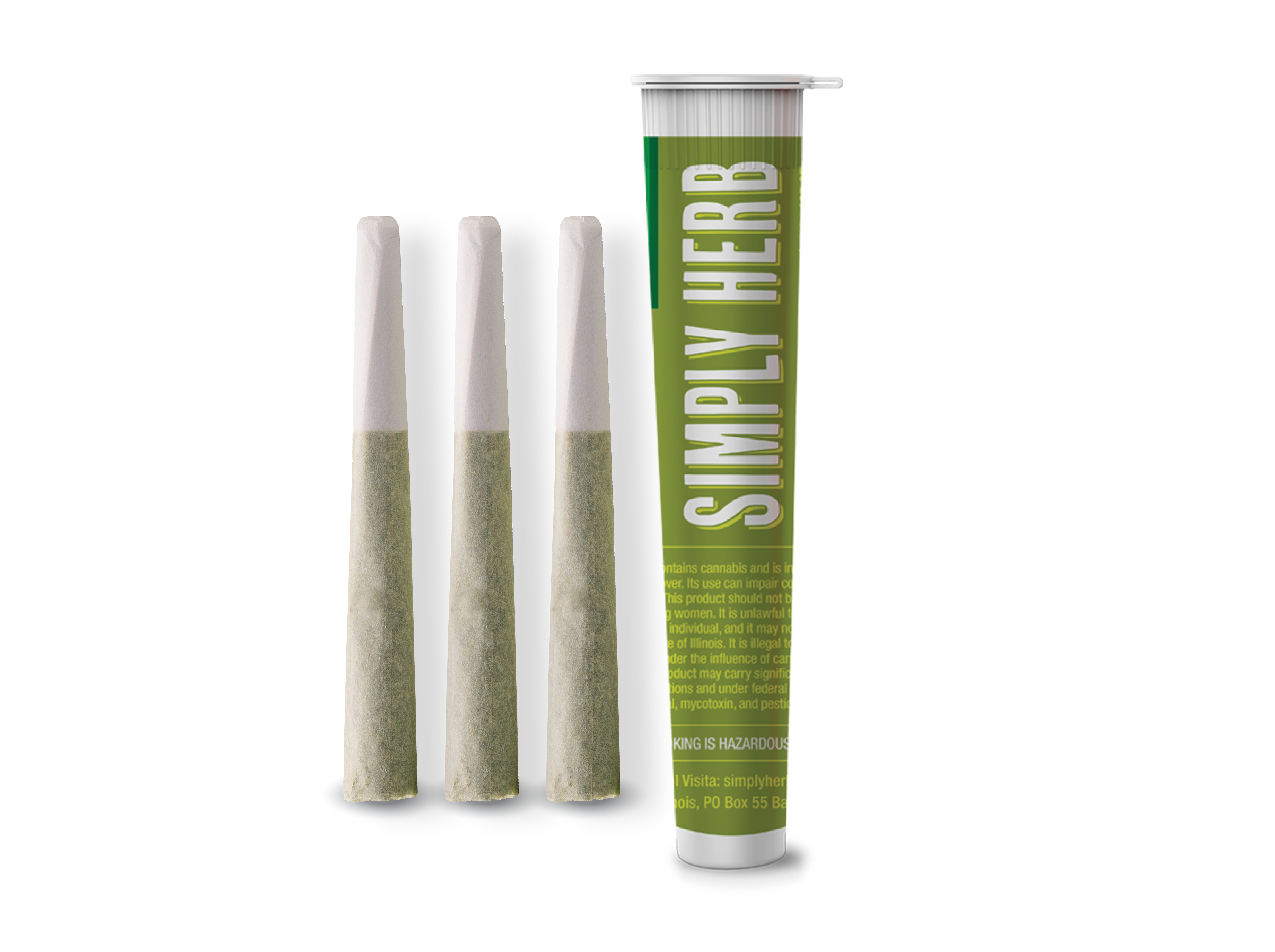 Photograph of product: Pave 0.5g Pre-roll 3pk | 1.5g