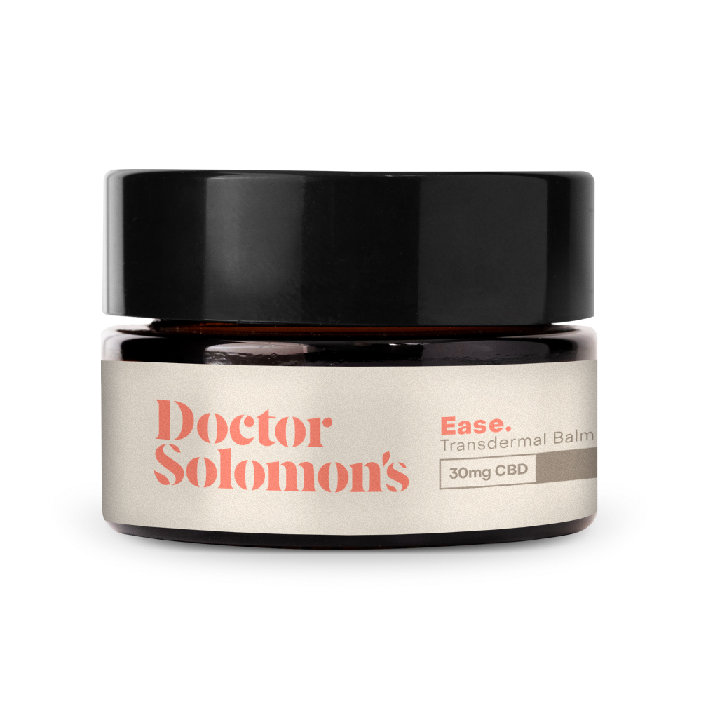 Photograph of product: Dr. Solomon's Transdermal Balm Ease (1:3 CBD:TH-oui) 120mg