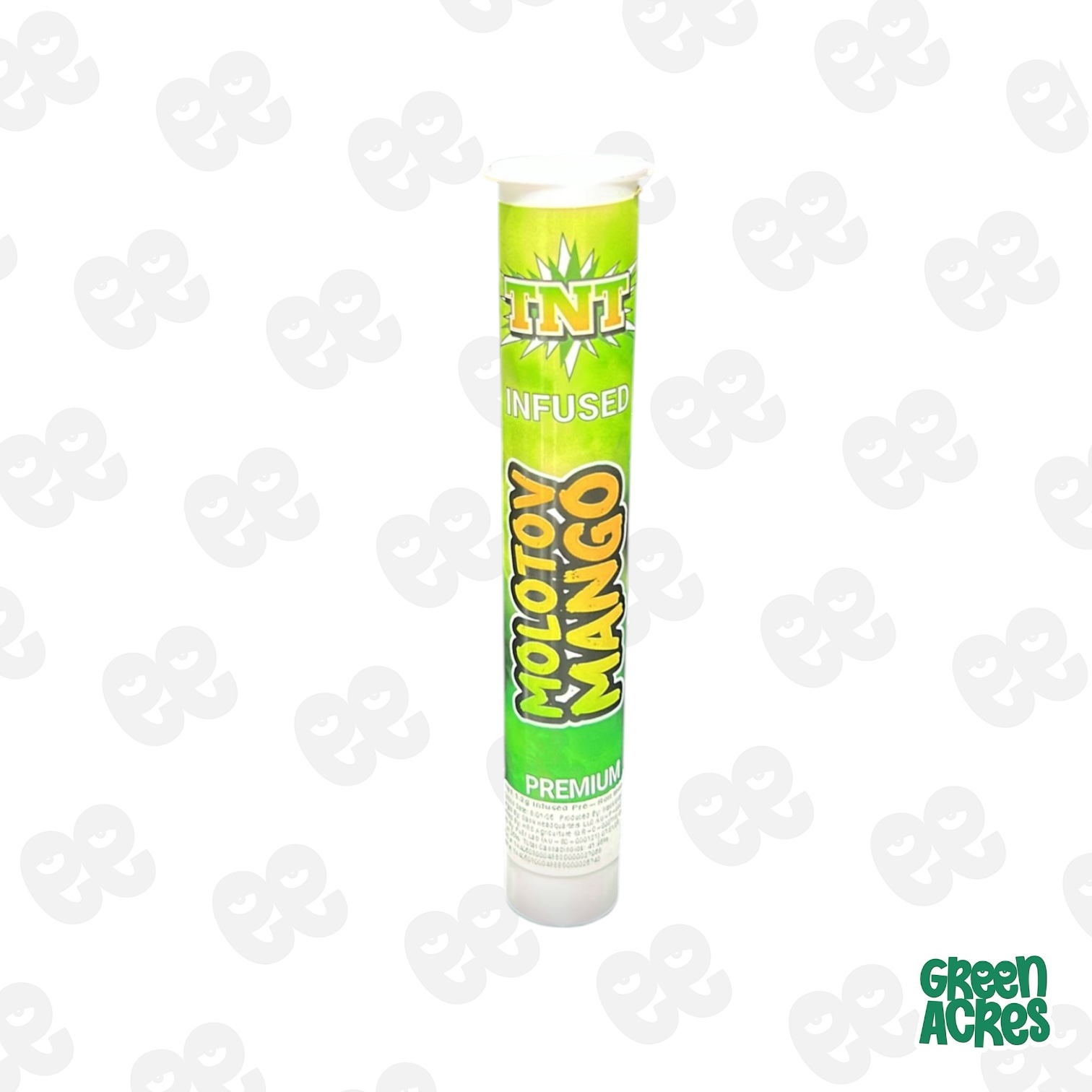 Photograph of product: TNT: Molotov Mango 1.25G Infused Pre-Roll