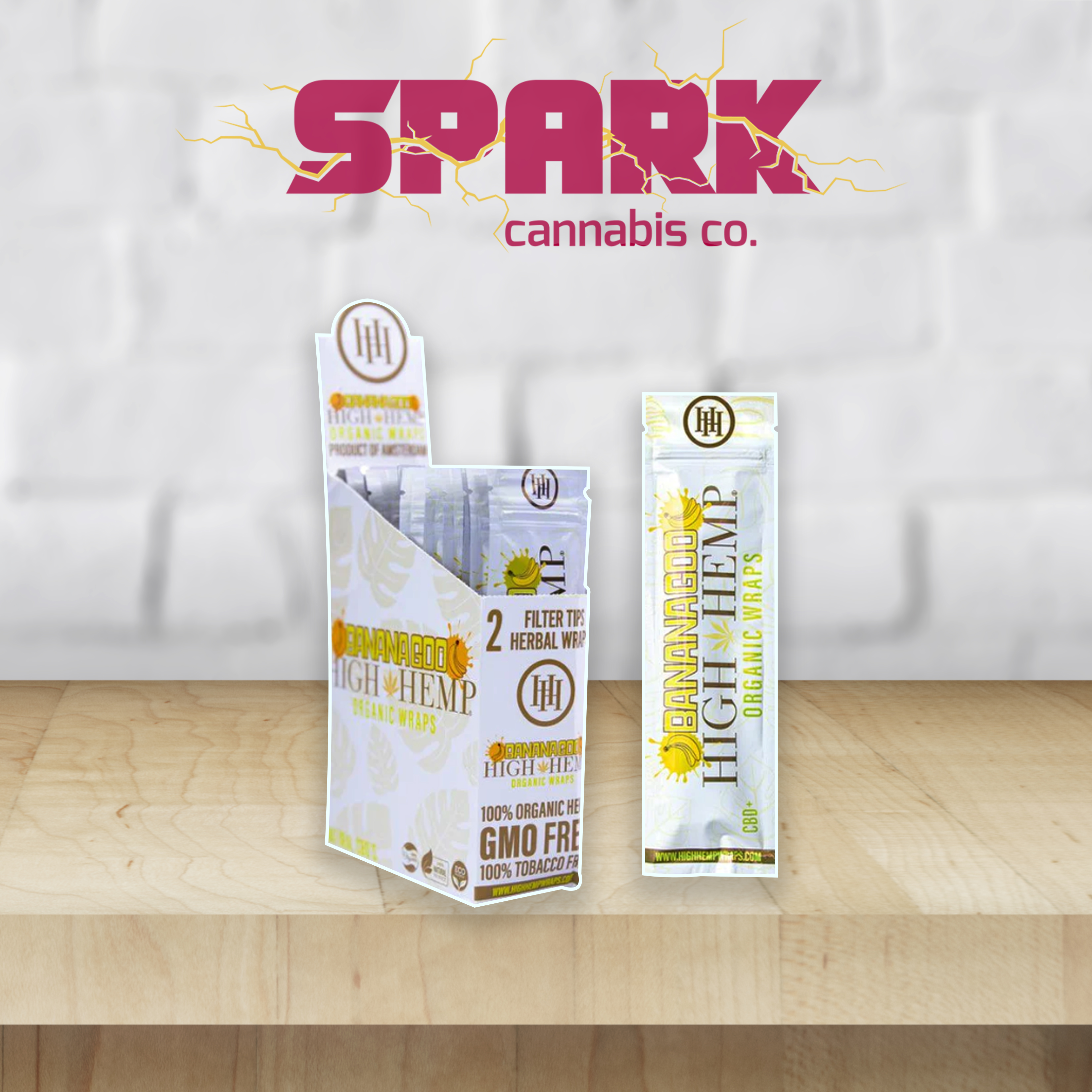 Photograph of product: High Hemp Wraps - Bananagoo