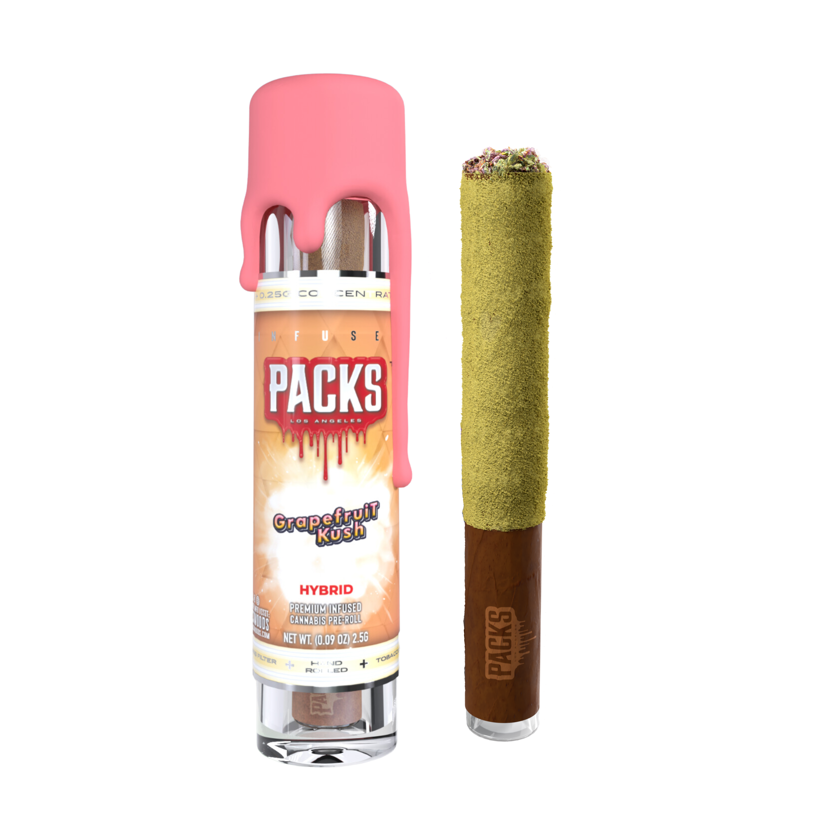 Photograph of product: GRAPEFRUIT KUSH | Classic Blunt | 2.5G