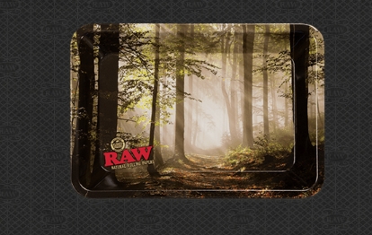 Photograph of product: RAW Smokey Forest Rolling Tray