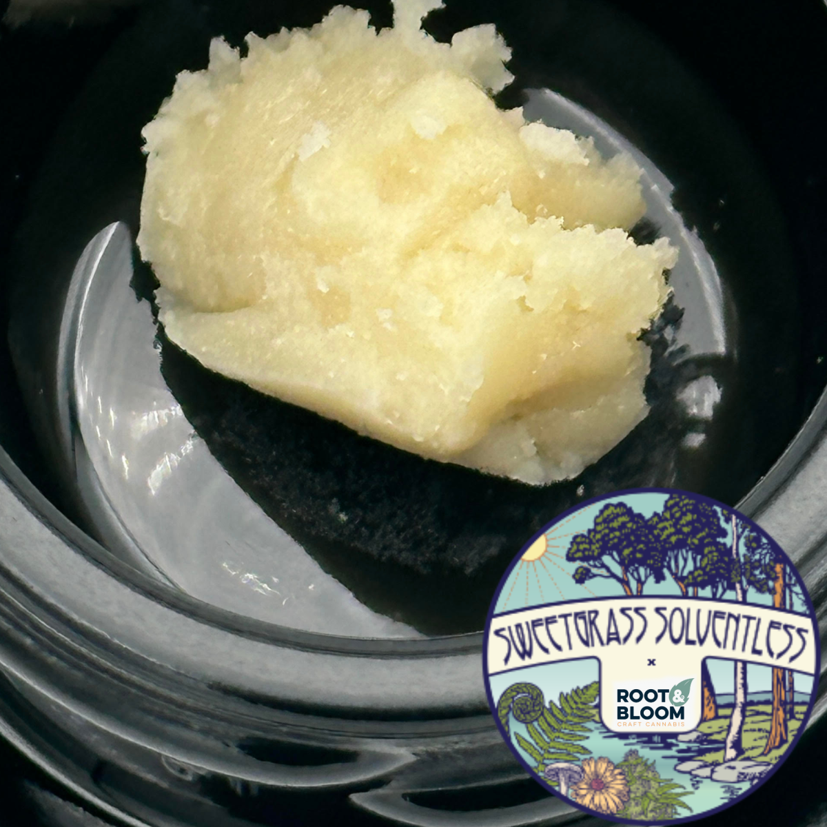 Photograph of product: Sweetgrass Botanical Pie Dough 1g Live Rosin