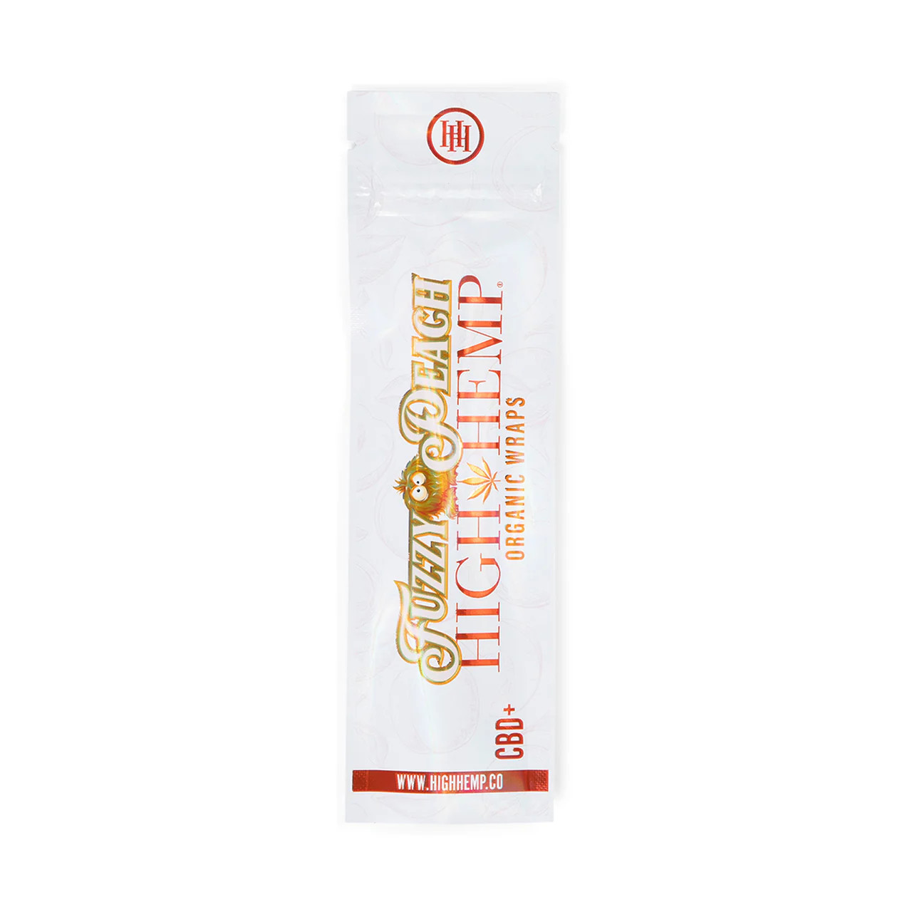 Photograph of product: High Hemp - Fuzzy Peach Organic Wraps - 2 Pack