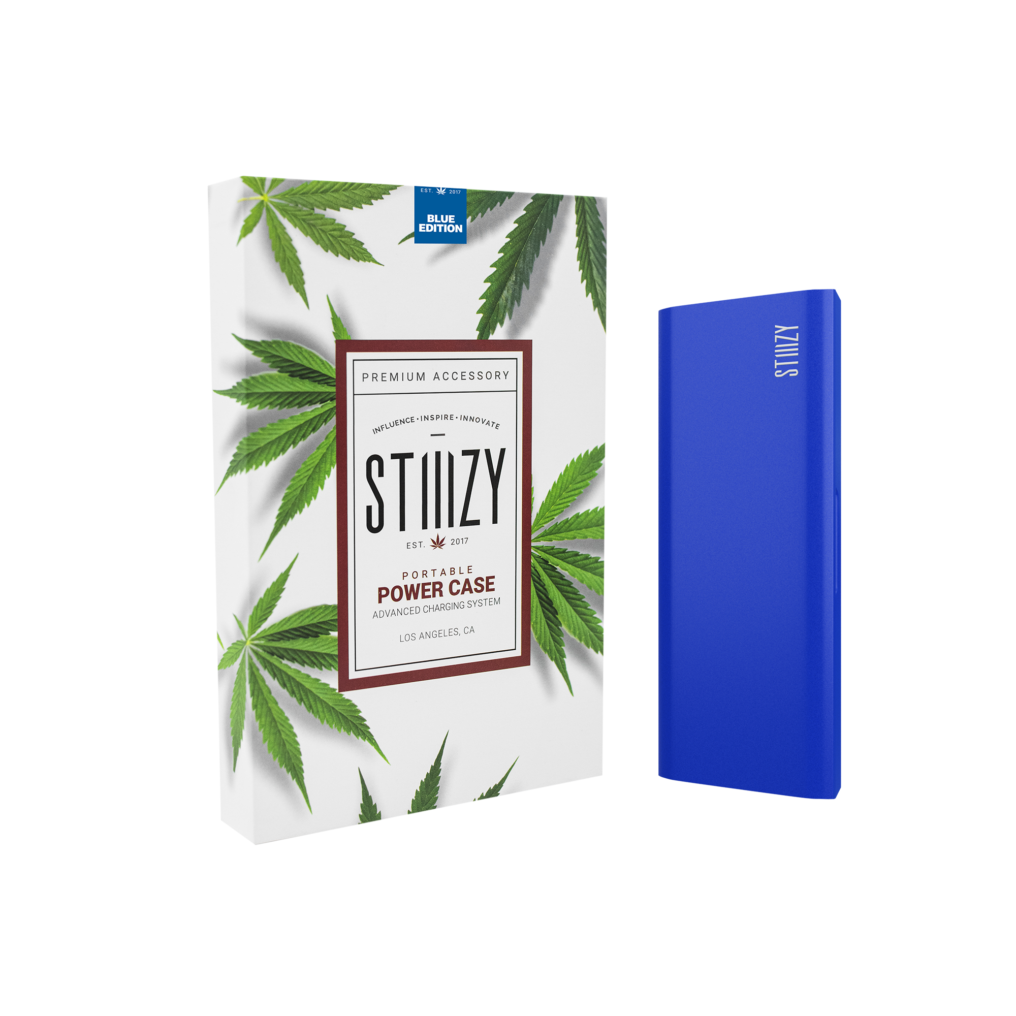 Photograph of product: Stiiizy Portable Power Case Blue