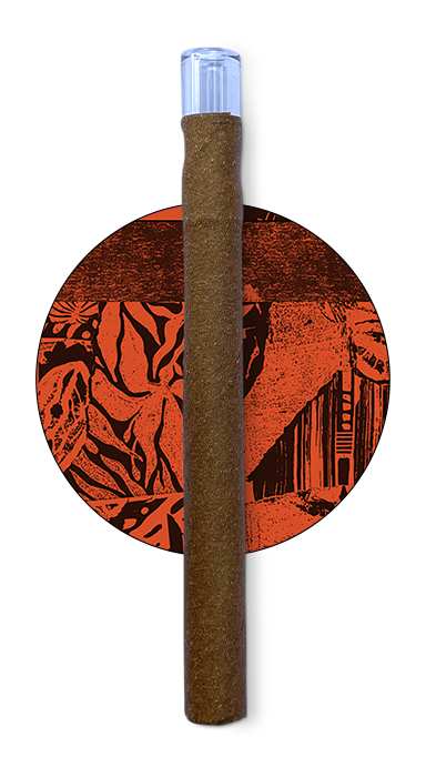 Photograph of product: Dougie 2.7g HAWAIIAN PUNCH Infused Blunt