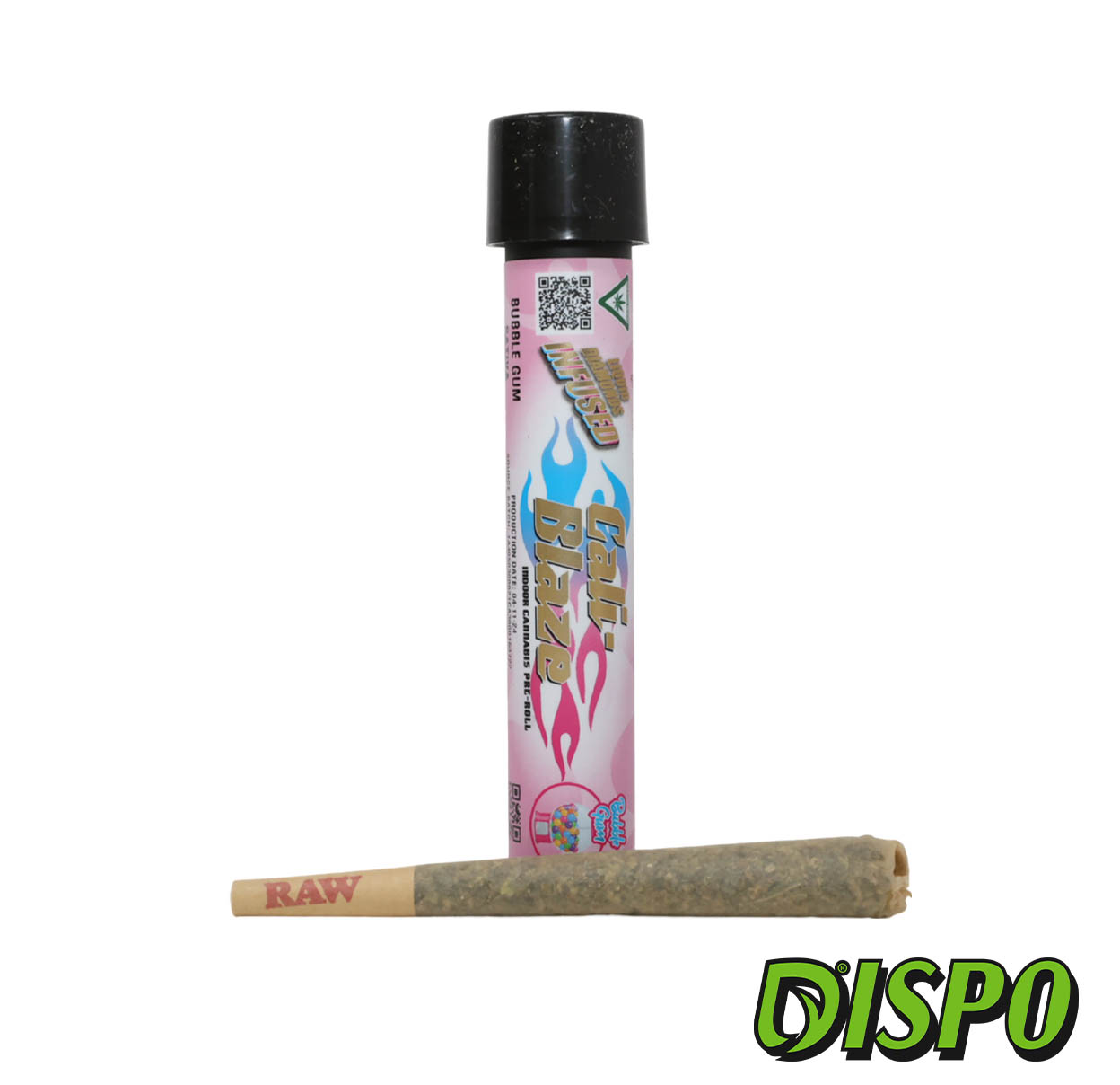 Photograph of product: Cali Blaze - Bubblegum Infused Joint