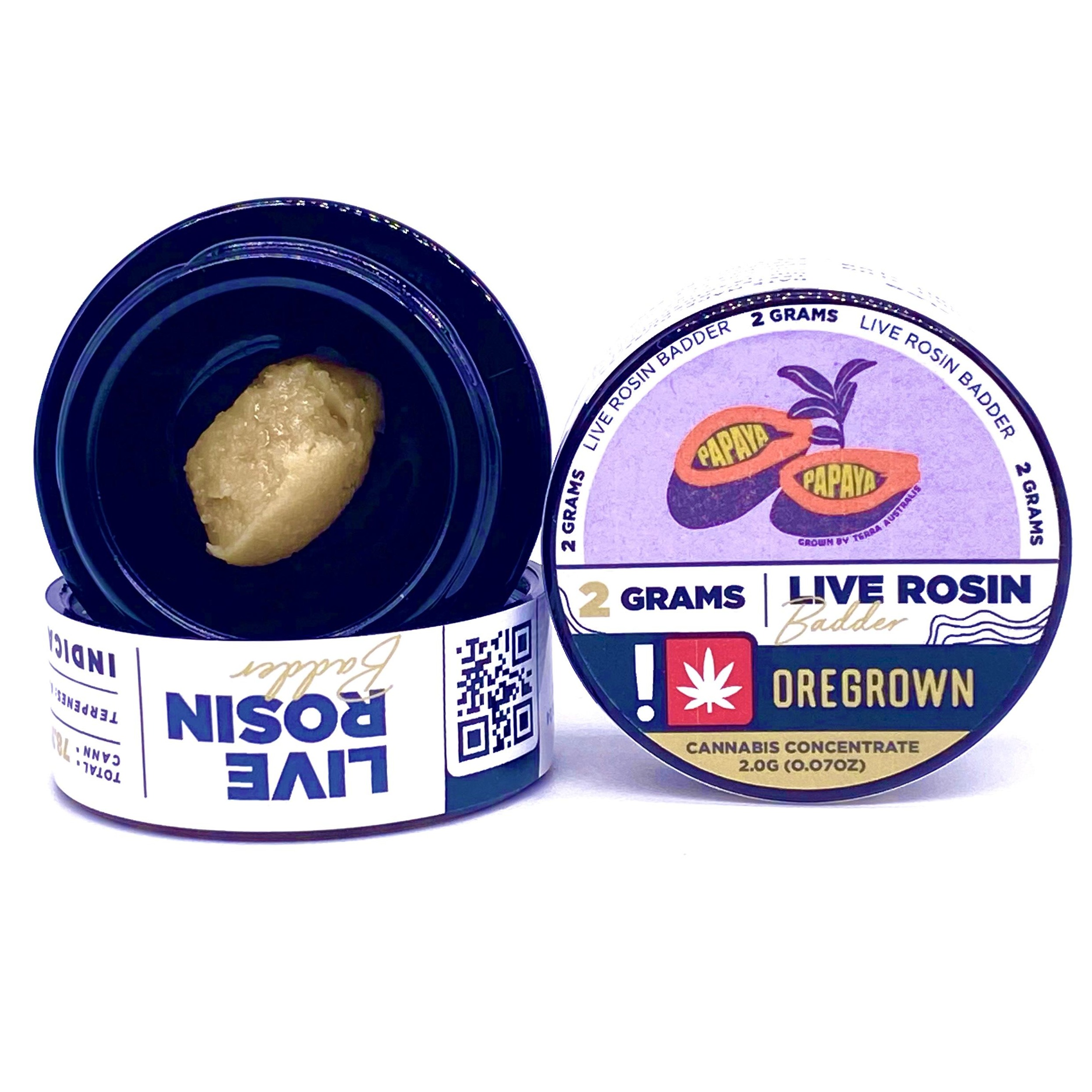Photograph of product: rosin OG 2g Papaya (I)