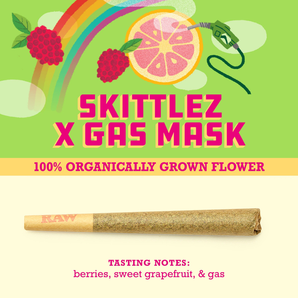 Photograph of product: Skittlez x Gas Mask