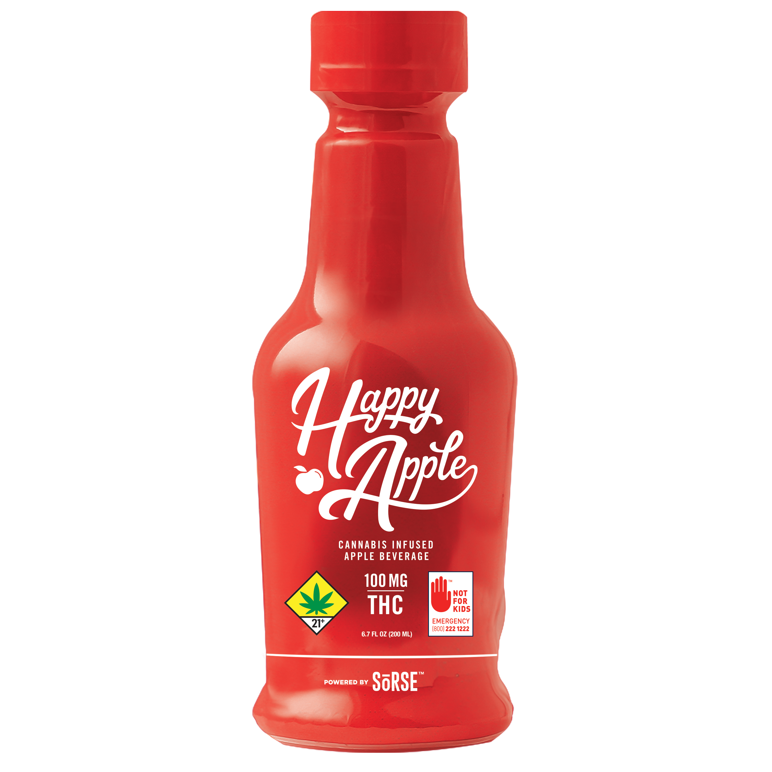 Photograph of product: Happy Apple Drink (100mg)