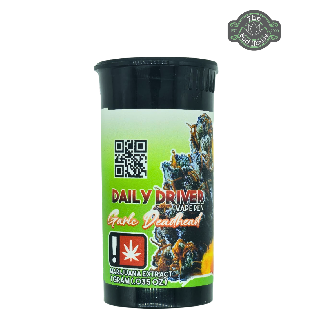 Photograph of product: Blue Collar 1g GARLIC DEADHEAD CR AIO