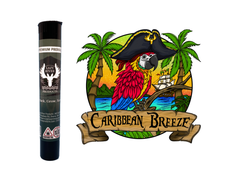 Photograph of product: Caribbean Breeze #6 Pre-Roll 1g (TAX INCLUDED)