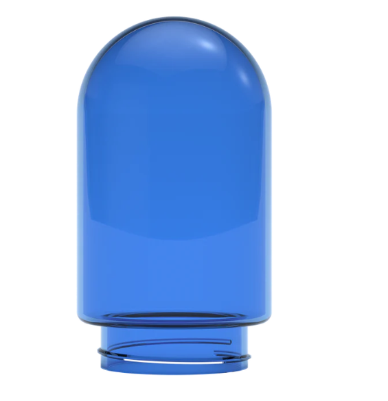 Photograph of product: Single Blue Glass Globe (Large)