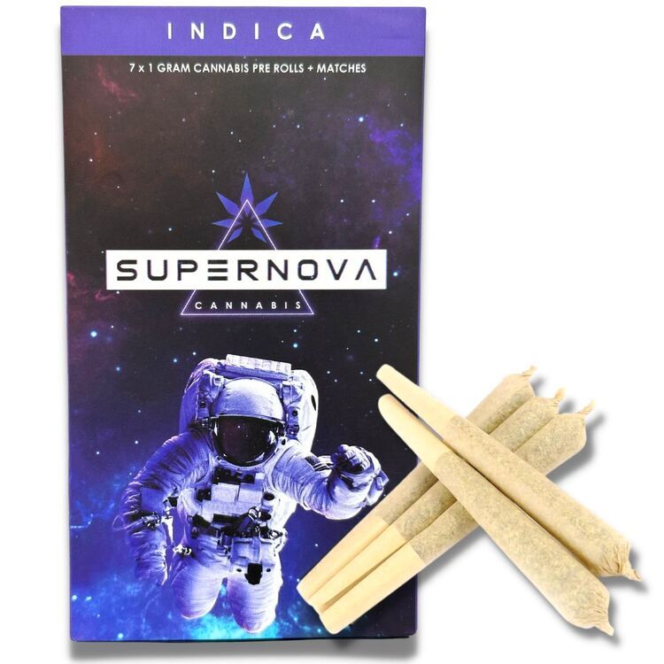 Photograph of product: Fritter Glitter 7pk/ Pre Roll (SuperNova)