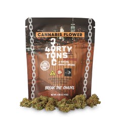 Photograph of product: 40 TONS | BAG FLOWER | LEMON CHERRY GELATO - 4g