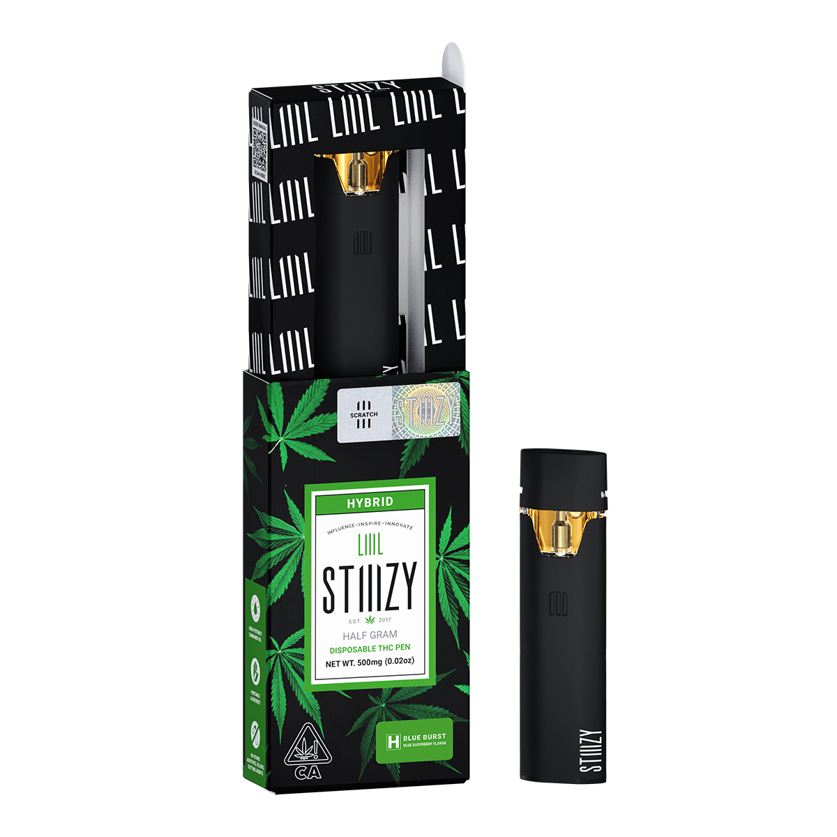 Photograph of product: BLUE BURST LIIIL ALL-IN-ONE - HALF GRAM