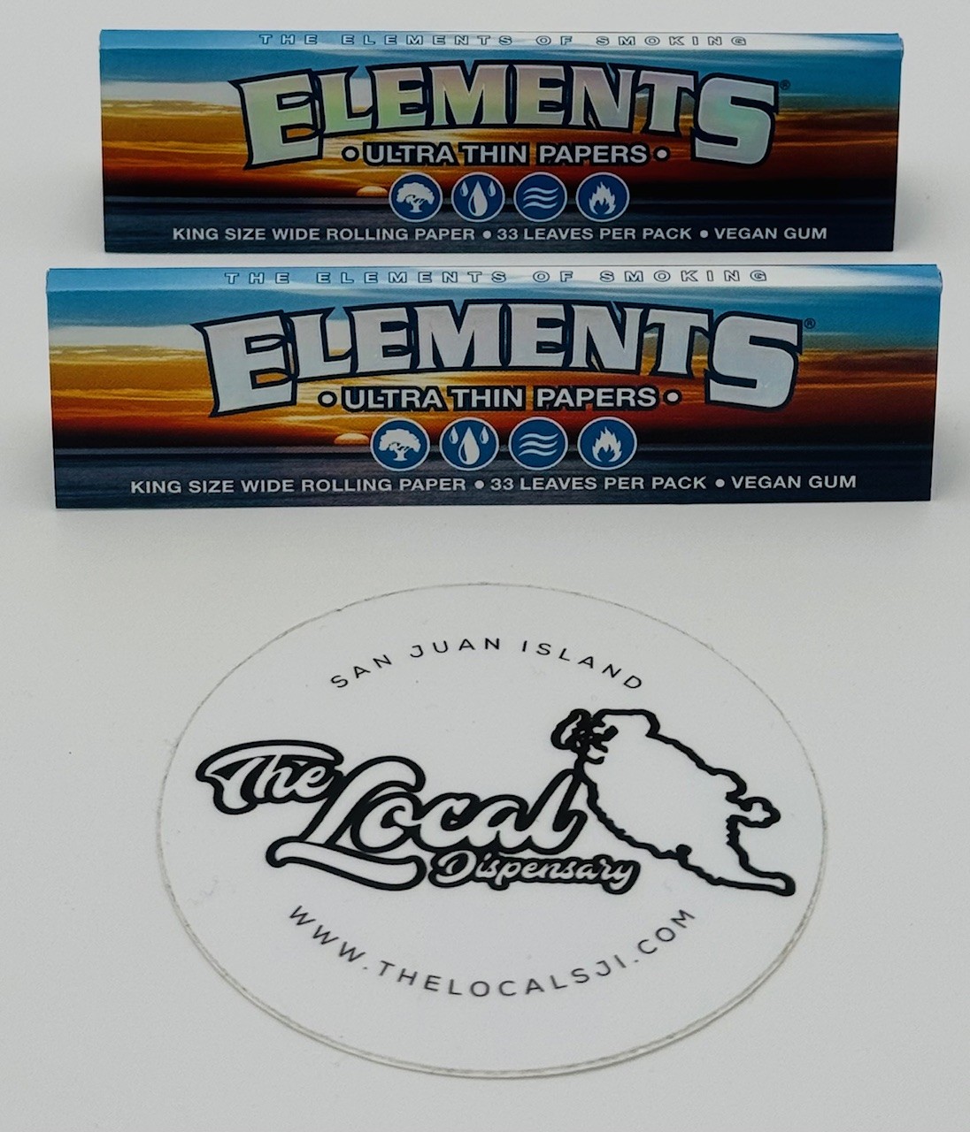 Photograph of product: Elements King Size Wide Rice Papers
