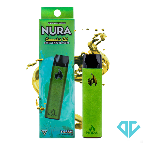 Photograph of product: Nura Oui'd Oil Kush Mountain Disposable 1g