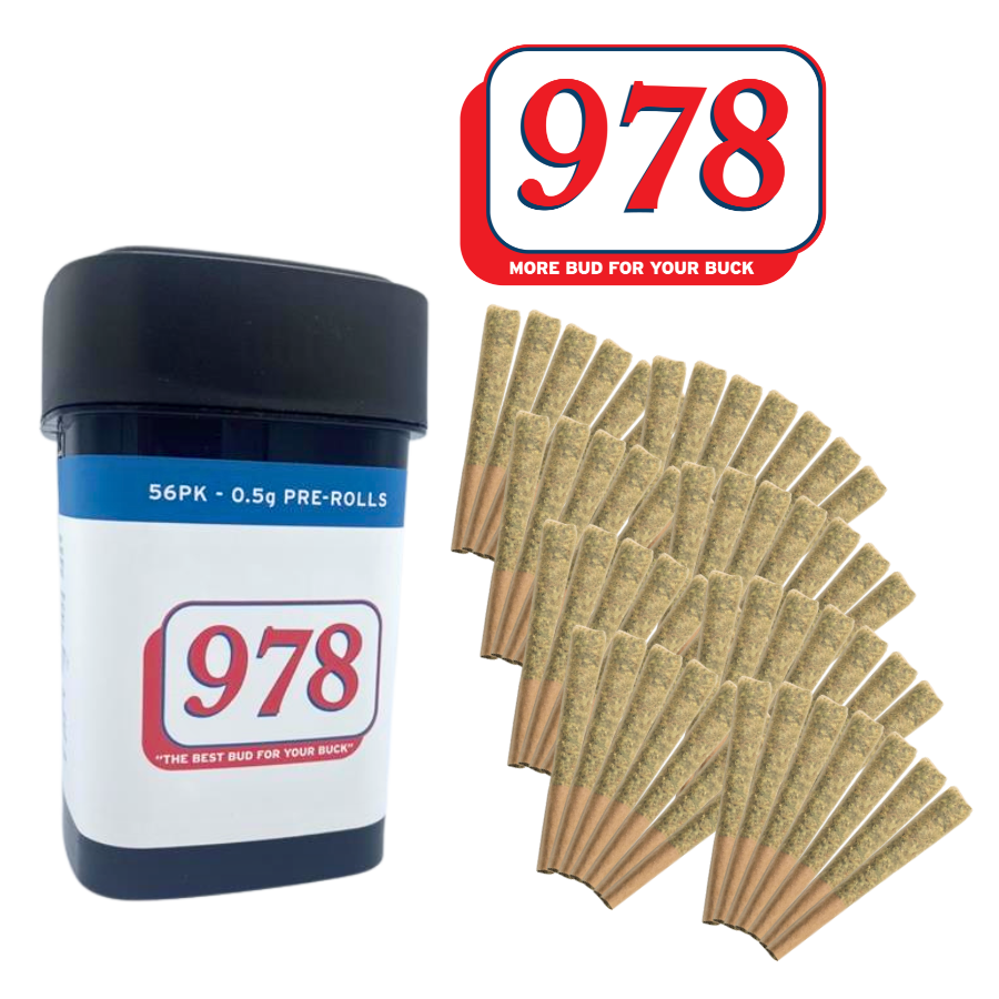 Photograph of product: Asphalt OG x Chunkadelic Preroll 56 Pack