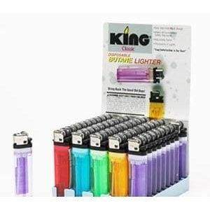 Photograph of product: KING CLASSIC | DISPOSABLE BUTANE - LIGHTER