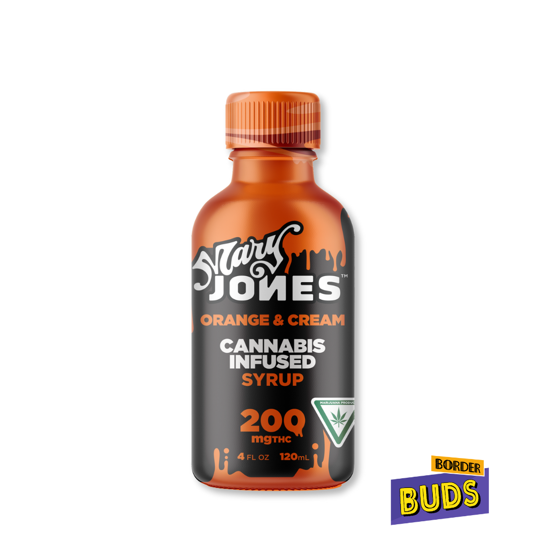 Photograph of product: Orange & Cream | Mary Jones | 200mg | Syrup