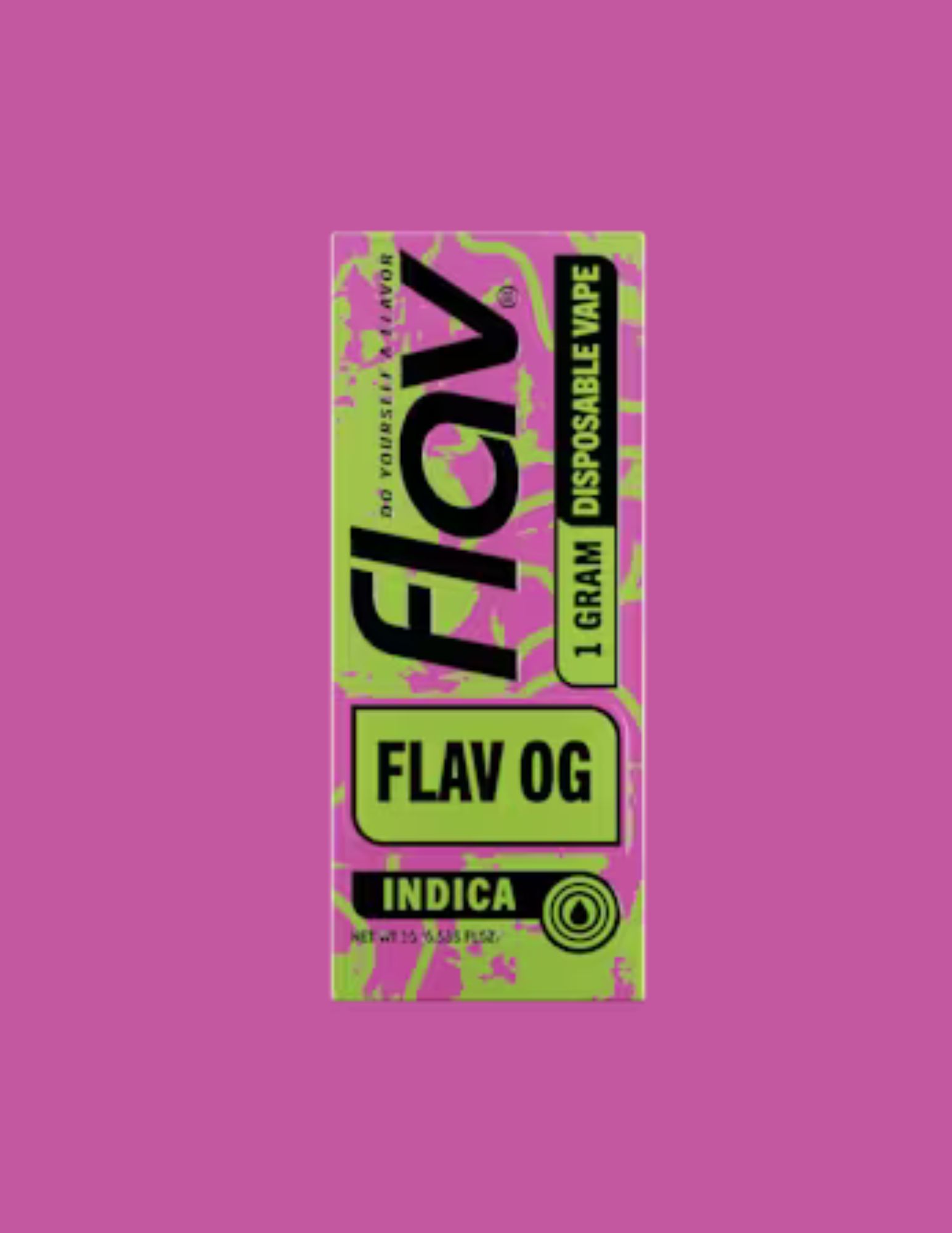 Photograph of product: Flav OG - All In One Vape 1g