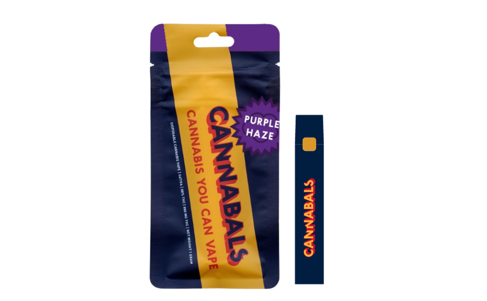 Photograph of product: Disposable | Purple Haze (S) Cannabals