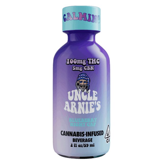 Photograph of product: Blueberry Night Cap 4:1 TH-oui/CBN 100mg - 