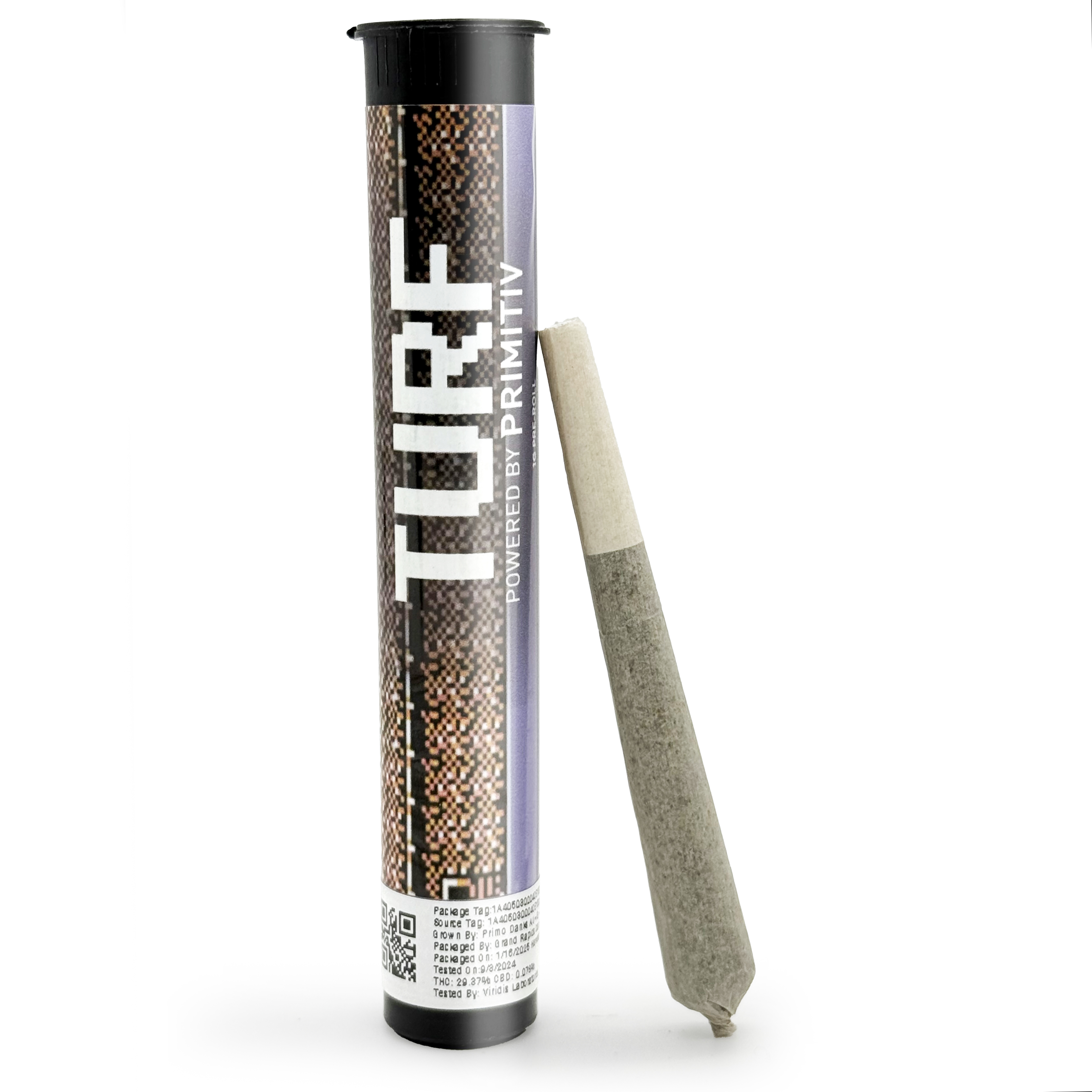 Photograph of product: TURF Glitter Bomb Preroll Rec